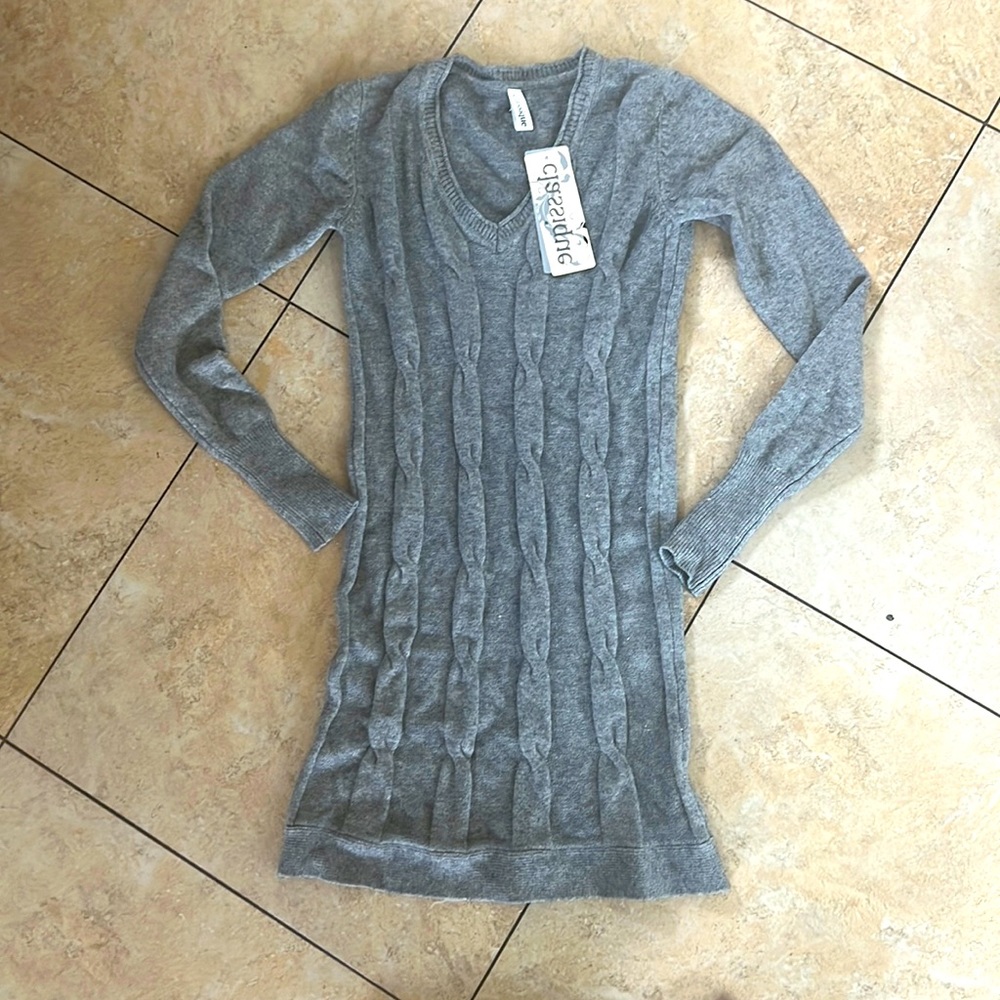 Classique brand NWT sweater dress small